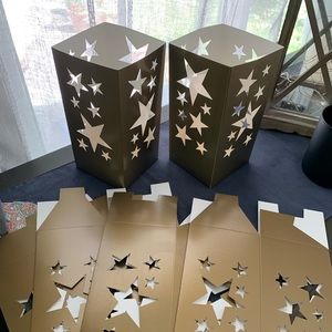 6 paper lanterns